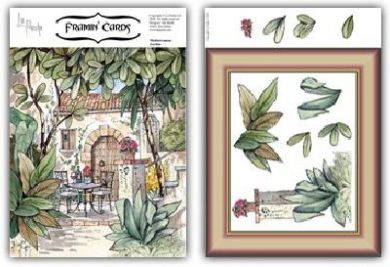 Framin\' Cards A4 Decoupage - Mediterranean Garden